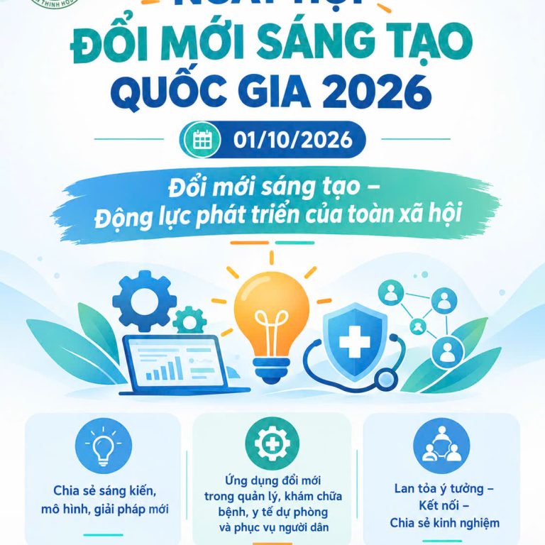Bệnh viện Lê Văn Thịnh hưởng ứng Ngày hội Đổi mới sáng tạo quốc gia năm 2026